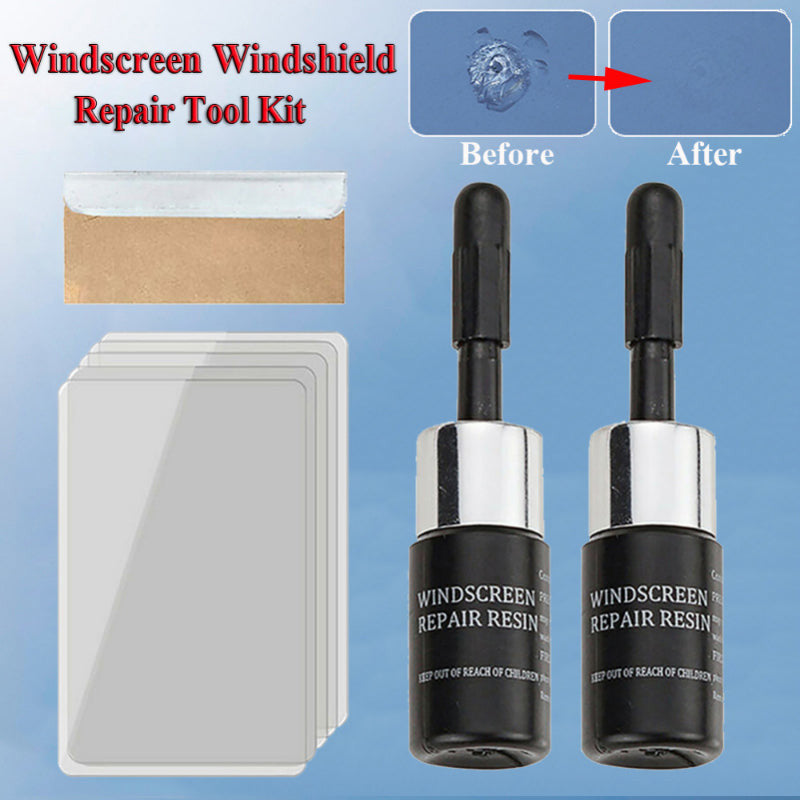 Windshield Repair Kit - Crack Glass Repair Fluid