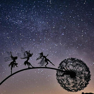 Wonderland Garden Decoration - Fairy And Dandelion Dance