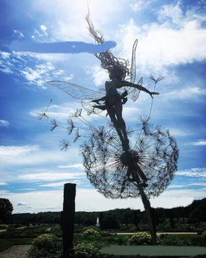 Wonderland Garden Decoration - Fairy And Dandelion Dance