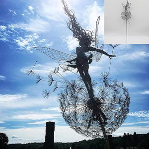 Wonderland Garden Decoration - Fairy And Dandelion Dance