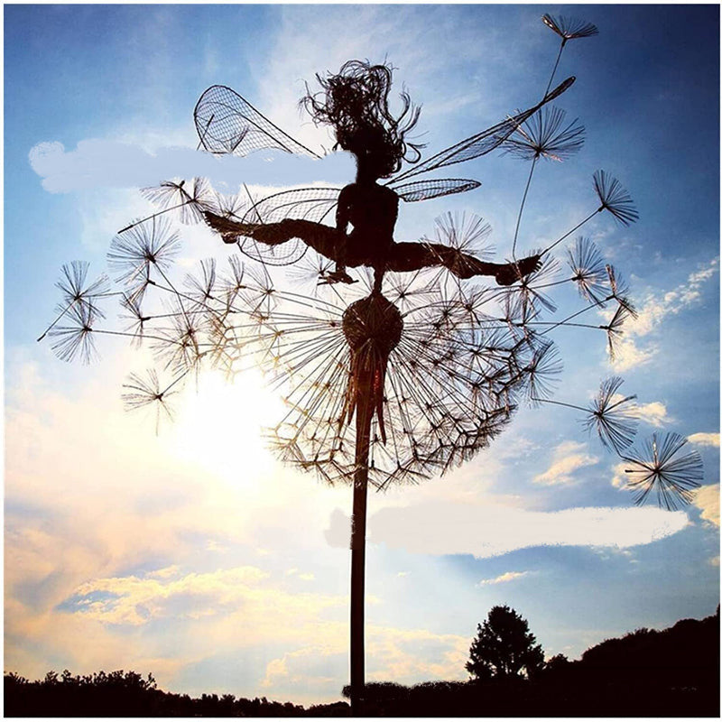 Wonderland Garden Decoration - Fairy And Dandelion Dance