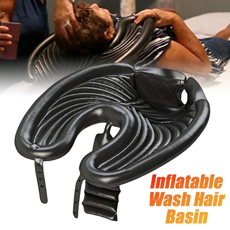 Portable Inflatable Hair Wash Tray - Mobile Hair Shampoo And Wash Basin