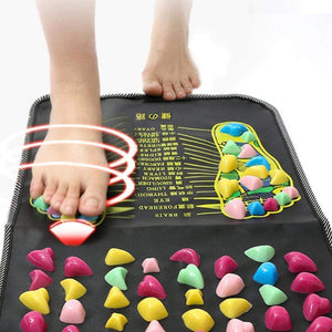 Foot Reflexology Massage - Acupressure Reflexology Mat (175X35Cm)