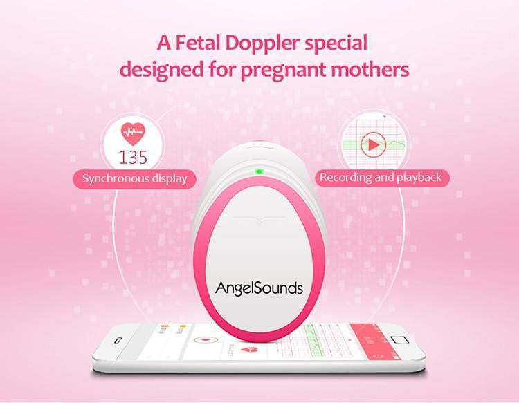 Angelsounds Portable Pocket Fetal Doppler