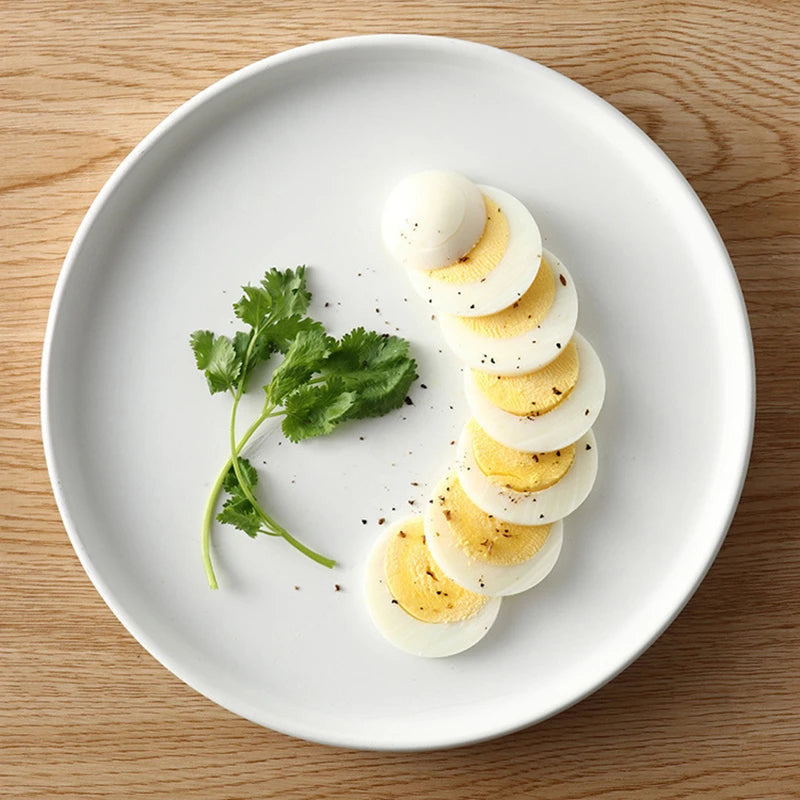 Stainless Steel Egg Slicer - Hard Boiled Eggs Cutter 8142541586632-spf