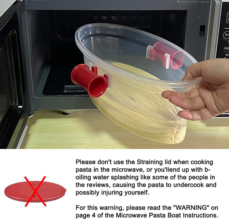 Microwave Pasta Cooker For Kitchen