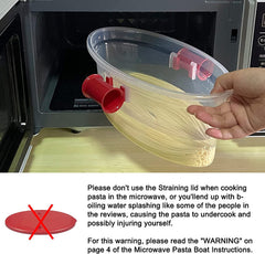 Microwave Pasta Cooker For Kitchen