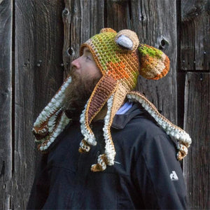 Christmas Crochet Octopus Hat