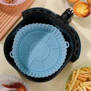 Reusable Air Fryer Silicone Baking Tray 18Cm