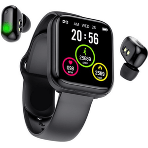 2 In 1 Smart Watch Wireless Bluetooth Earphones