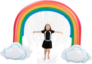 Sloosh - Inflatable Rainbow Arch Water Sprinkler