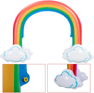 Sloosh - Inflatable Rainbow Arch Water Sprinkler