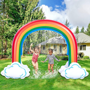 Sloosh - Inflatable Rainbow Arch Water Sprinkler