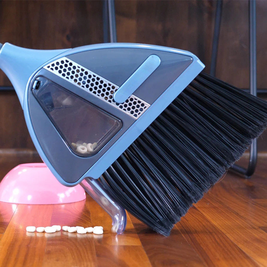 Cordless 2-In-1 Vacuum Cleaner Lazy Broom 8142387609800-al