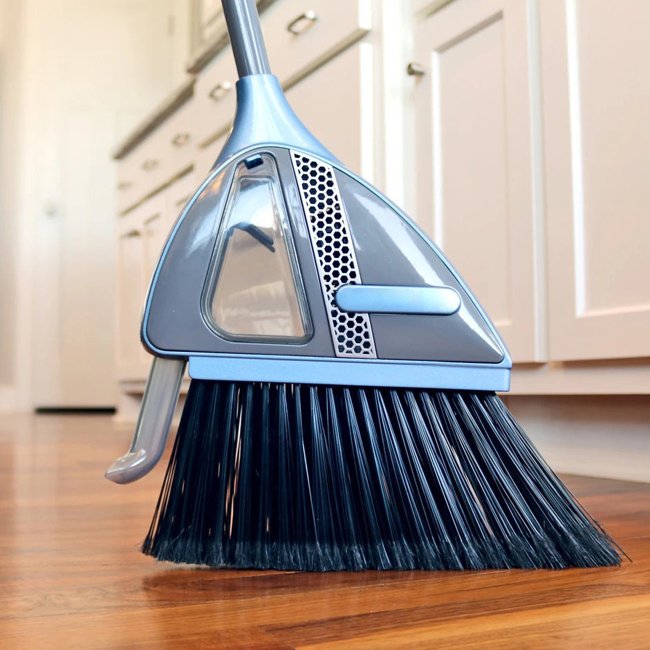 Cordless 2-In-1 Vacuum Cleaner Lazy Broom 8142387609800-al