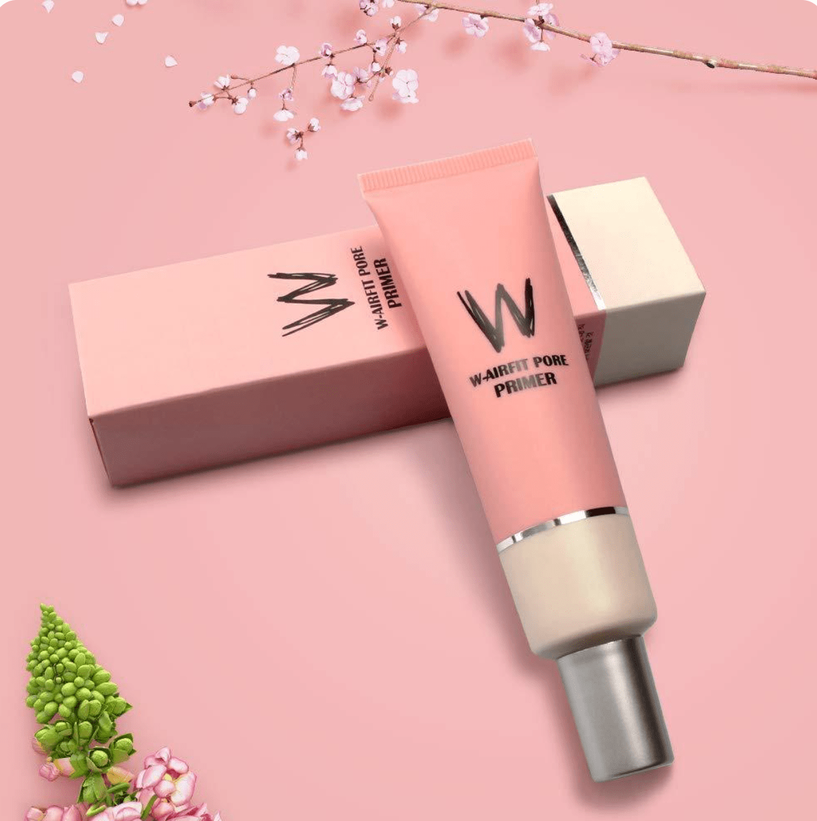 W-Air Fit Face Primer Pore Concealer Primer Cream