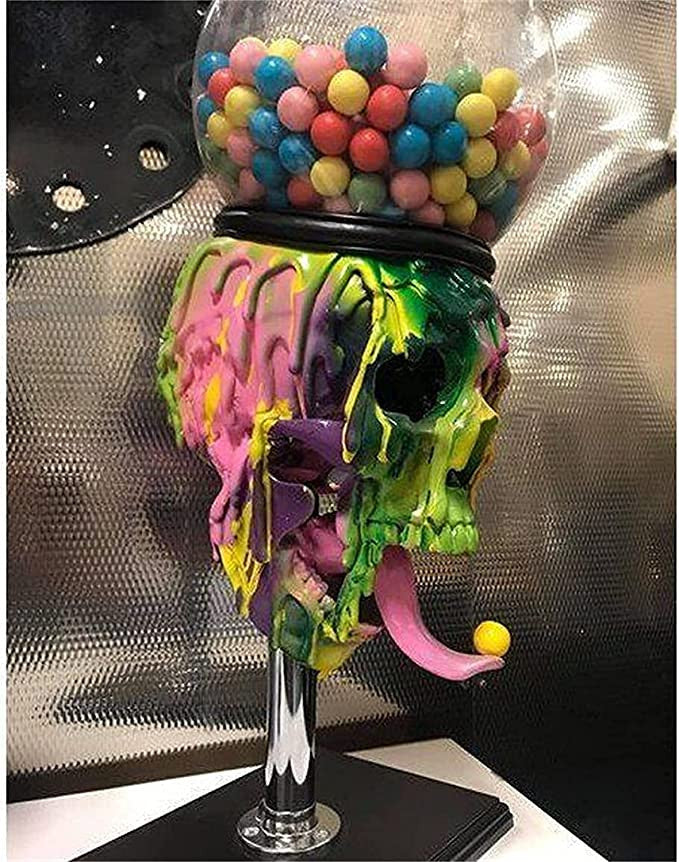 Halloween Skull Bubble Gum