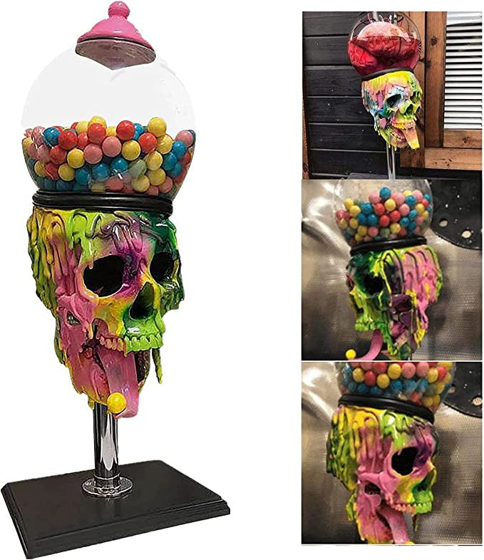 Halloween Skull Bubble Gum