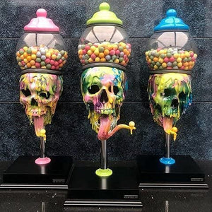 Halloween Skull Bubble Gum