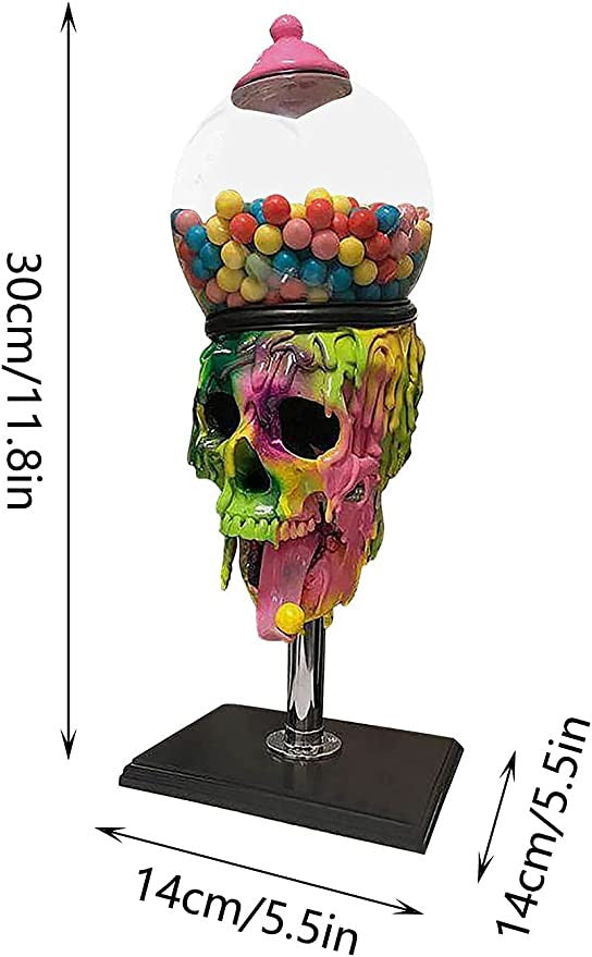 Halloween Skull Bubble Gum