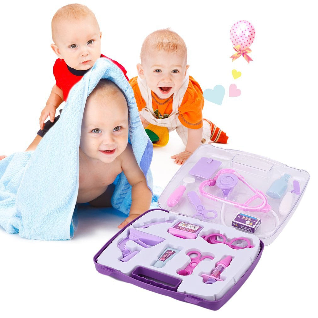 Kids Educational Pretend Doctor Set Toy (3-14Y) 20487075-purple