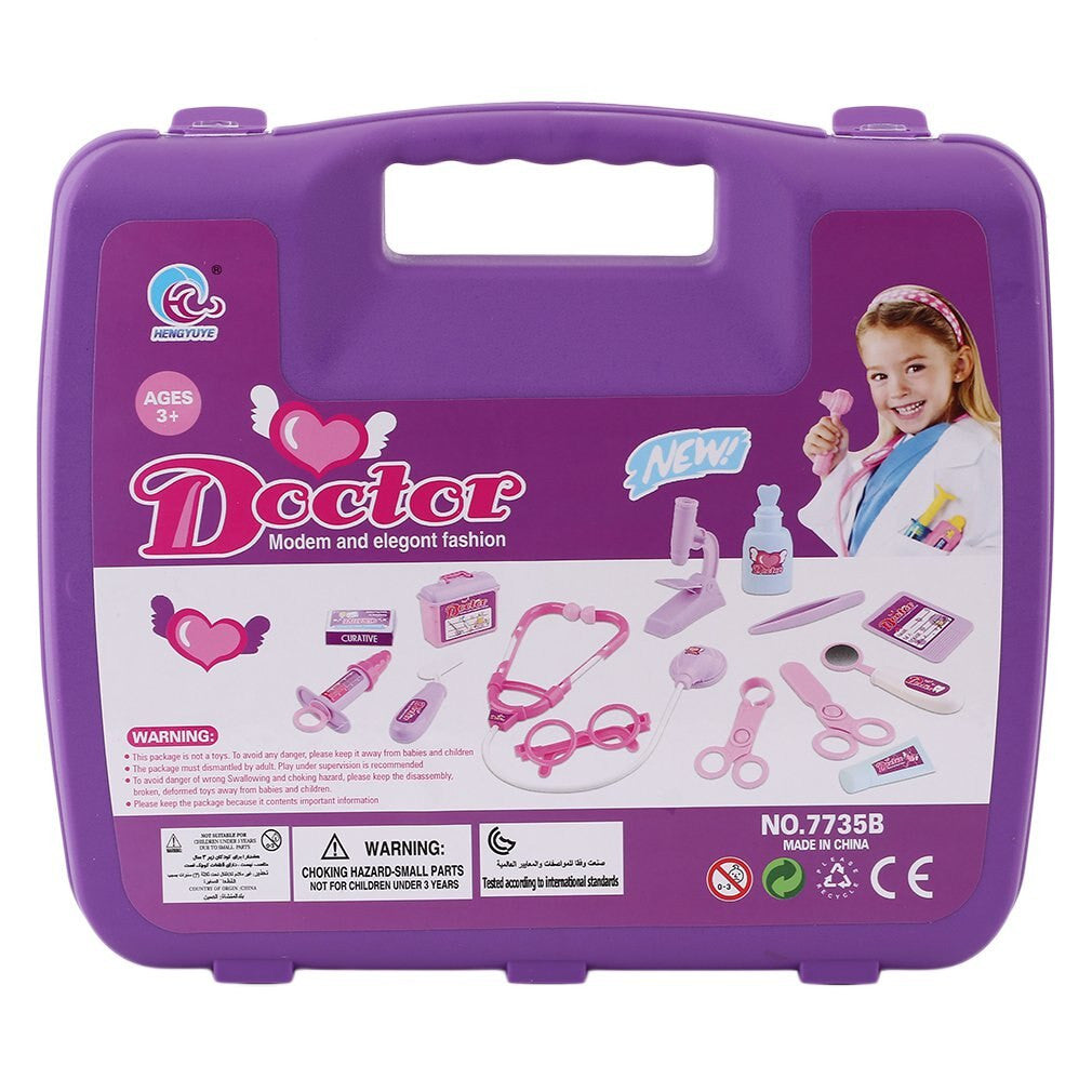 Kids Educational Pretend Doctor Set Toy (3-14Y) 20487075-purple