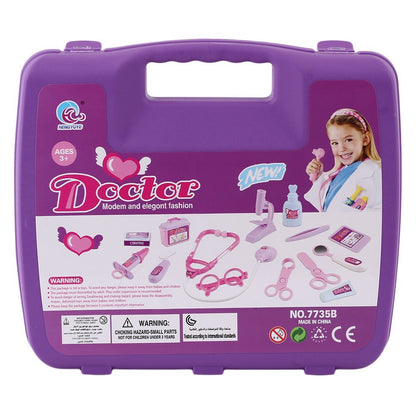 Kids Educational Pretend Doctor Set Toy (3-14Y) 20487075-purple