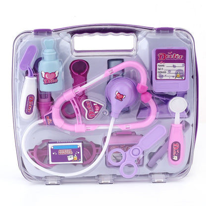 Kids Educational Pretend Doctor Set Toy (3-14Y) 20487075-purple
