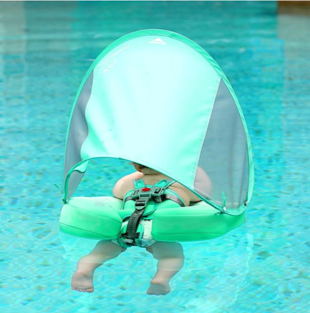 Smart Swim Trainer Baby Airless Float Ring