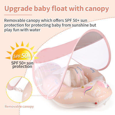 Smart Swim Trainer Baby Airless Float Ring