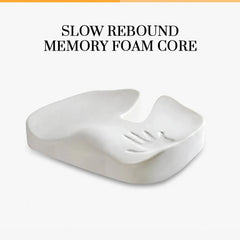 Office Chair Cushion - Premium Soft Hip Support Pillow For Long Sitting