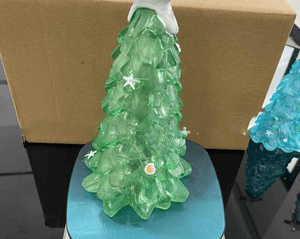 Sea Glass Christmas Tree Craft