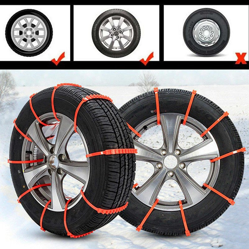 Reusable Anti Snow Chains Of Car