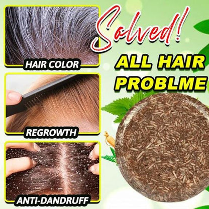 Organic Hair Darkening Shampoo Bar 262034