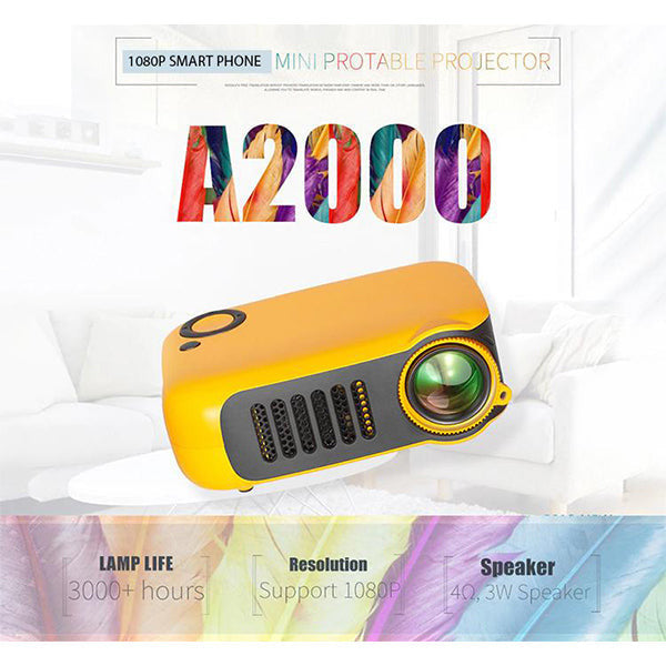 1080P Mini Portable Phone Projector