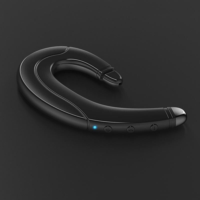 Wireless Bone Conduction Earphone Bluetooth 5 0 Headset 26636724-black