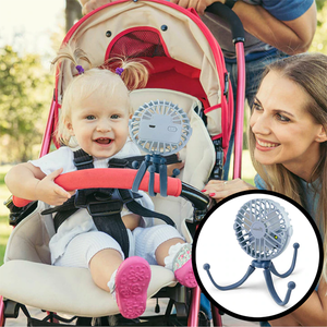 Rechargeable Stroller Fan For Baby