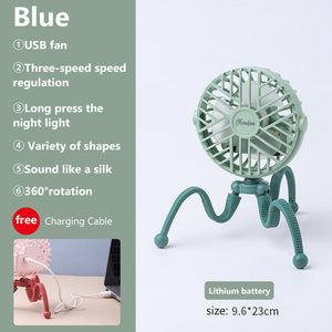 Rechargeable Stroller Fan For Baby