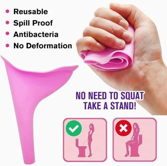 No-Squat Female Urinal (3 Pack)