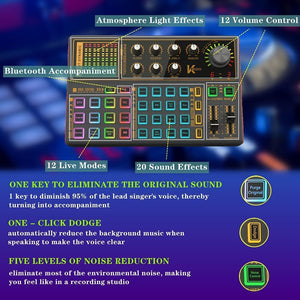 Voice Changer Live Board : Sound Mixer, Multiple Effects Streaming And Recording