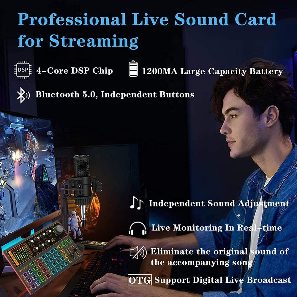 Voice Changer Live Board : Sound Mixer, Multiple Effects Streaming And Recording