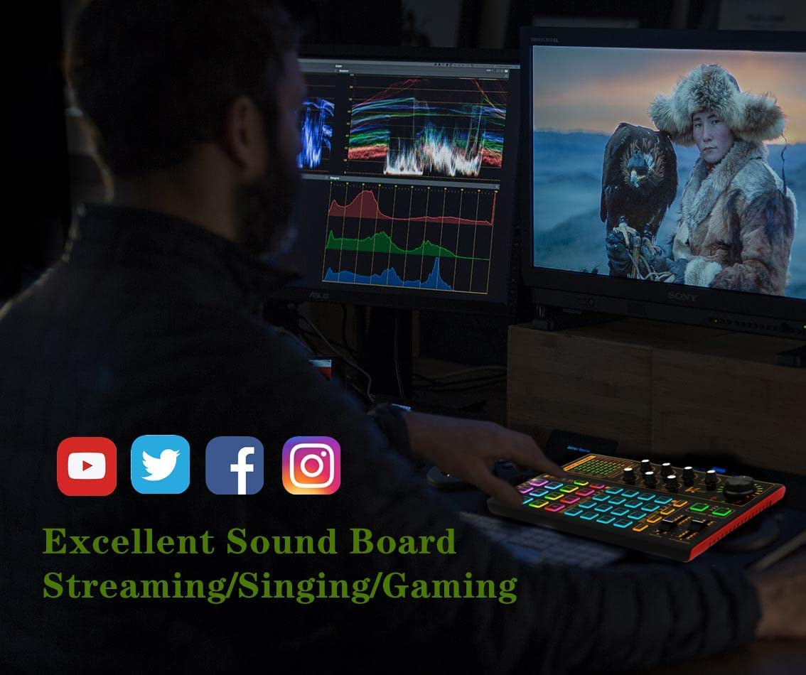 Voice Changer Live Board : Sound Mixer, Multiple Effects Streaming And Recording