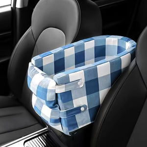 Small Dog Cat Pet Deluxe Interactive Booster Seat On Car Armrest