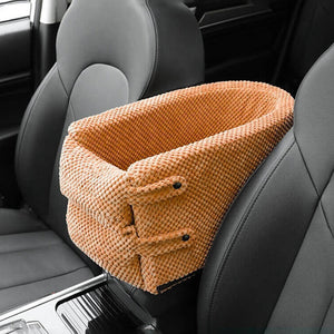 Small Dog Cat Pet Deluxe Interactive Booster Seat On Car Armrest