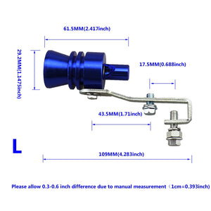 Turbo Exhaust Whistle