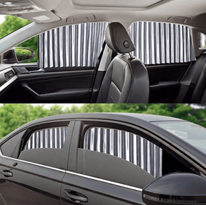 Slidenshade - Universal Magnetic Car Window Sunshade Sliding Curtain Uv Protection