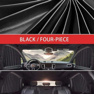 Slidenshade - Universal Magnetic Car Window Sunshade Sliding Curtain Uv Protection