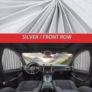 Slidenshade - Universal Magnetic Car Window Sunshade Sliding Curtain Uv Protection