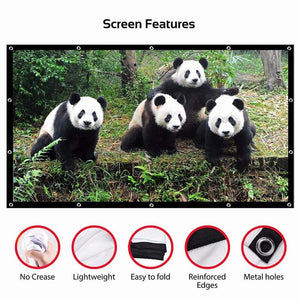 Outdoor Projector Screen (Up To 150 Inches)