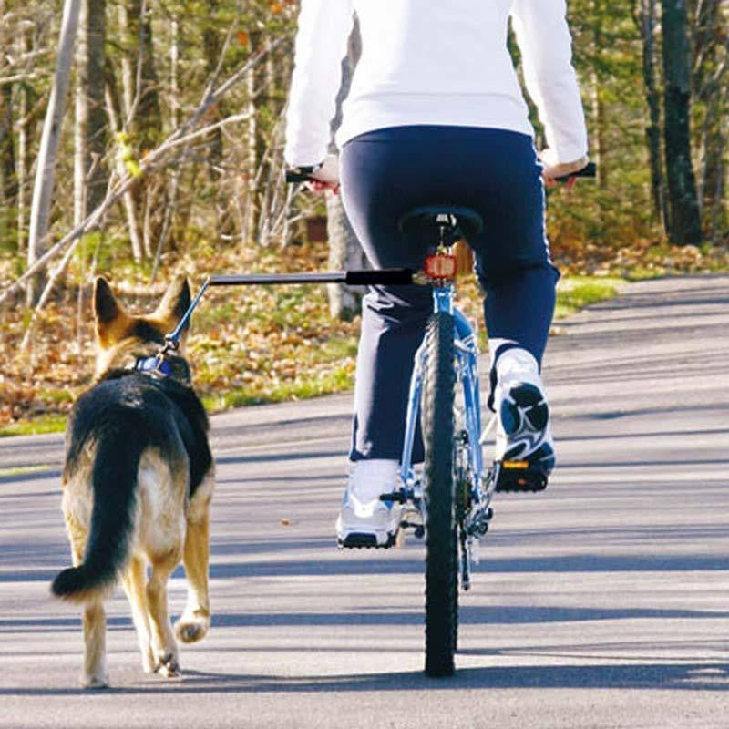 Dog Bicycle Leash Elastic Bicycle Traction Belt Rope Dog Leash Bike Attachment Removable Dog Leashes Dog Walkers